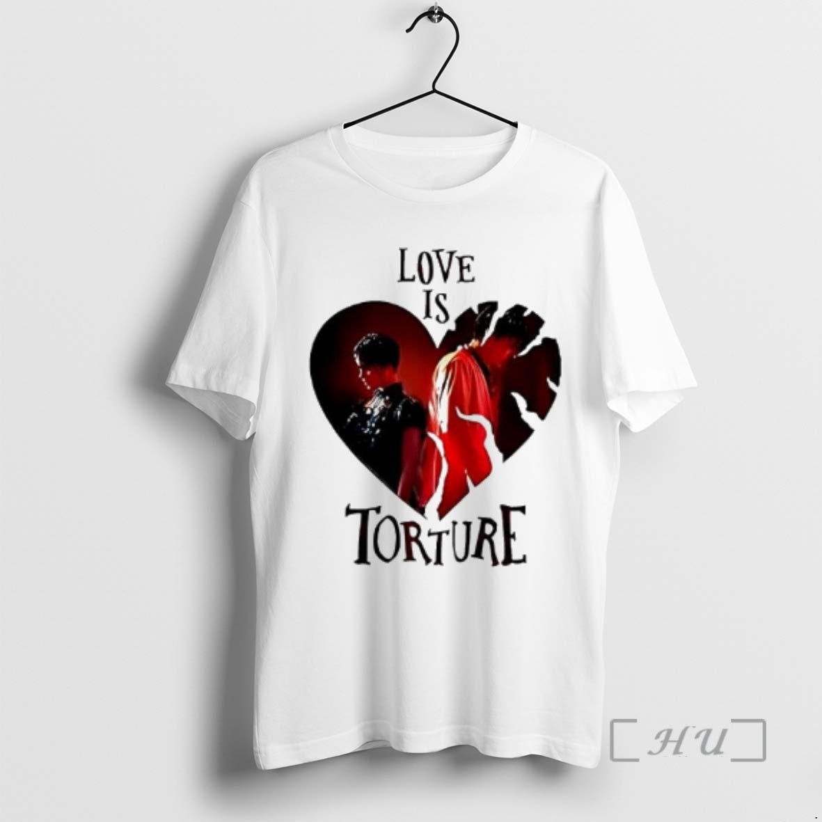 Officials Wednesday Addams And Tyler Galpin Love Is Torture Shirt Hoodie Sweatshirt | PurePodTees.com