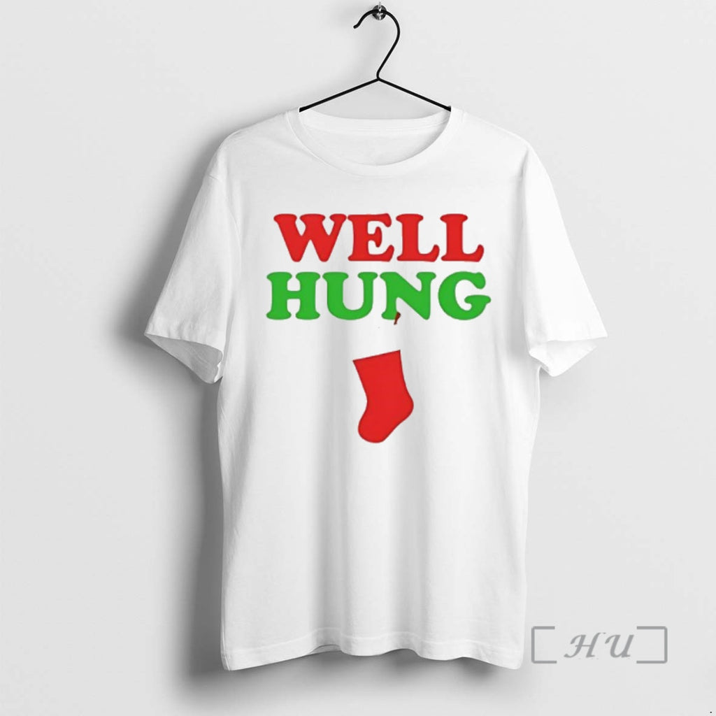 Officials Well Hung Christmas Shirt Hoodie Sweatshirt | PurePodTees.com