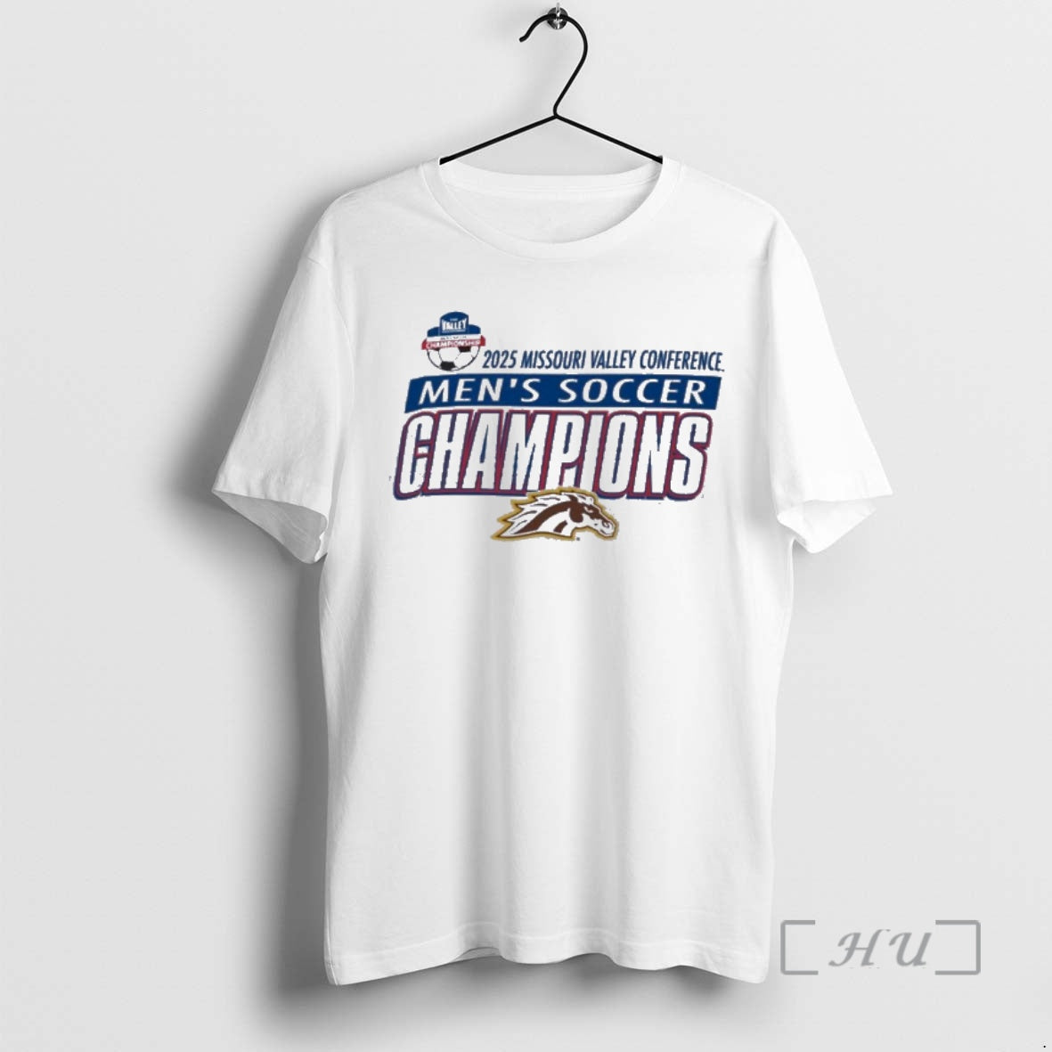 Officials Western Michigan Broncos 2025 Mvc Mens Soccer Champions Shirt Hoodie Sweatshirt | PurePodTees.com