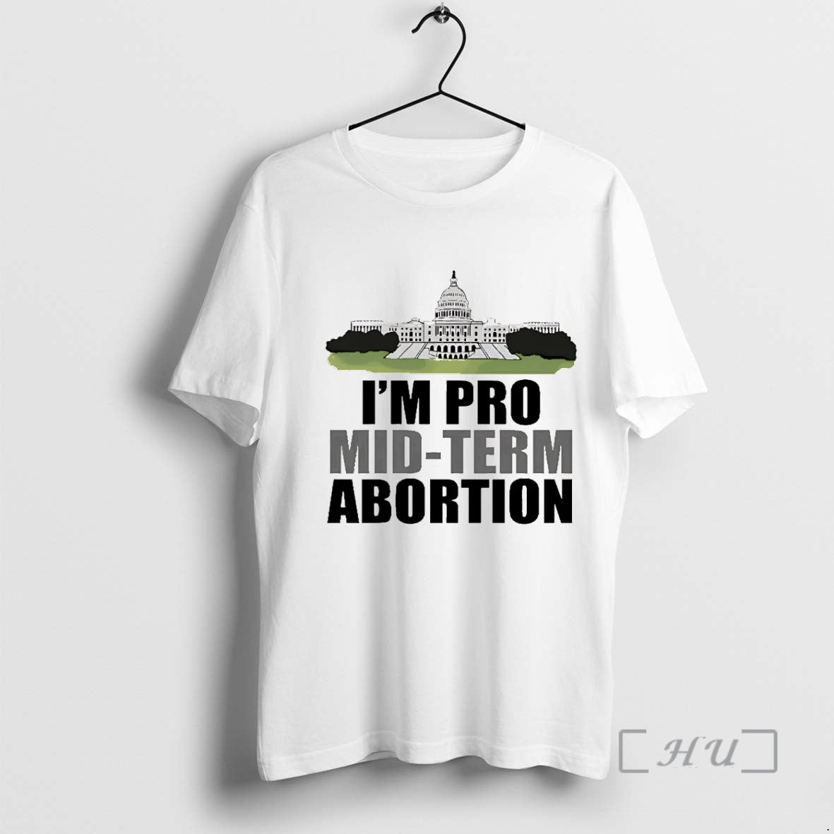 Officials White House Im Pro Mid Term Abortion Shirt Hoodie Sweatshirt | PurePodTees.com