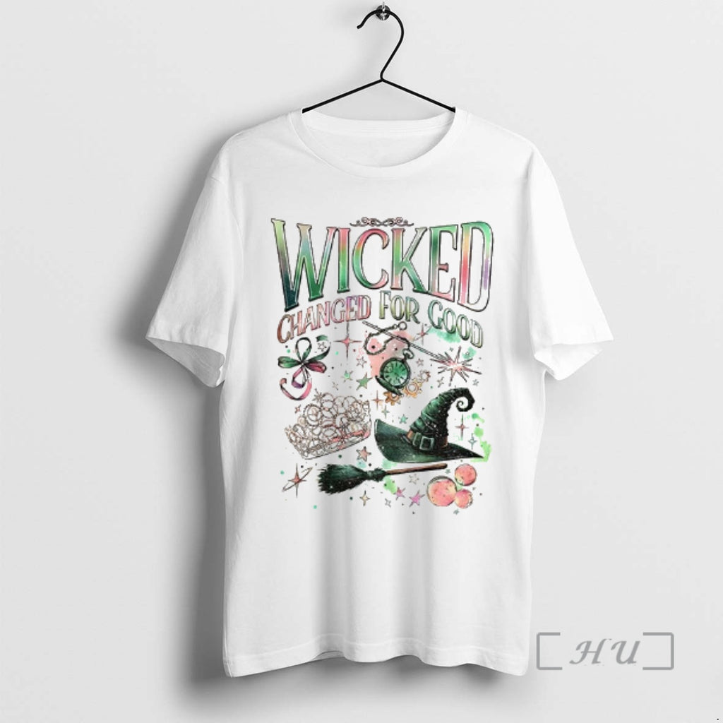 Officials Wicked Changed For Good Book Defy Gravity Broomstick Magic Wand Halloween Premium T Shirts Hoodie Sweatshirt