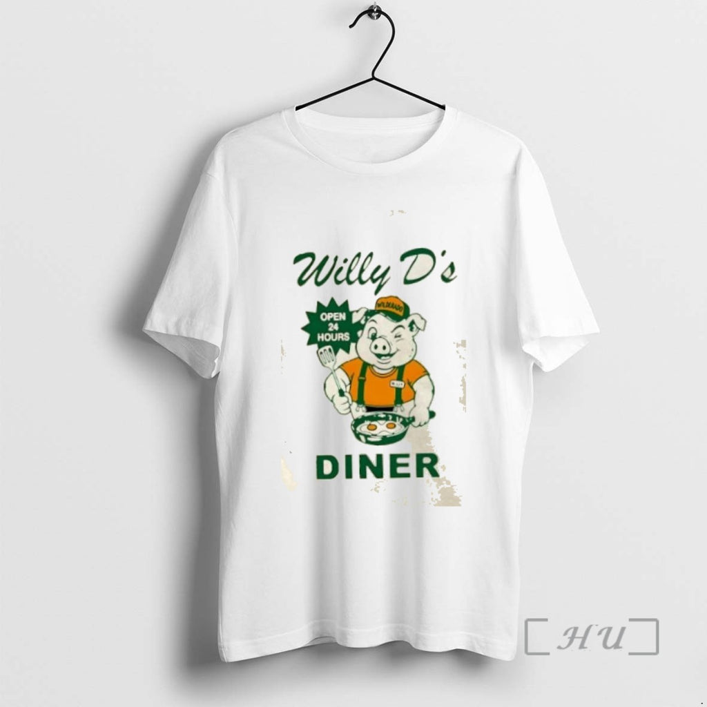 Officials Wilderado Willy Ds Diner Open 24 Hours T Shirt Sweater