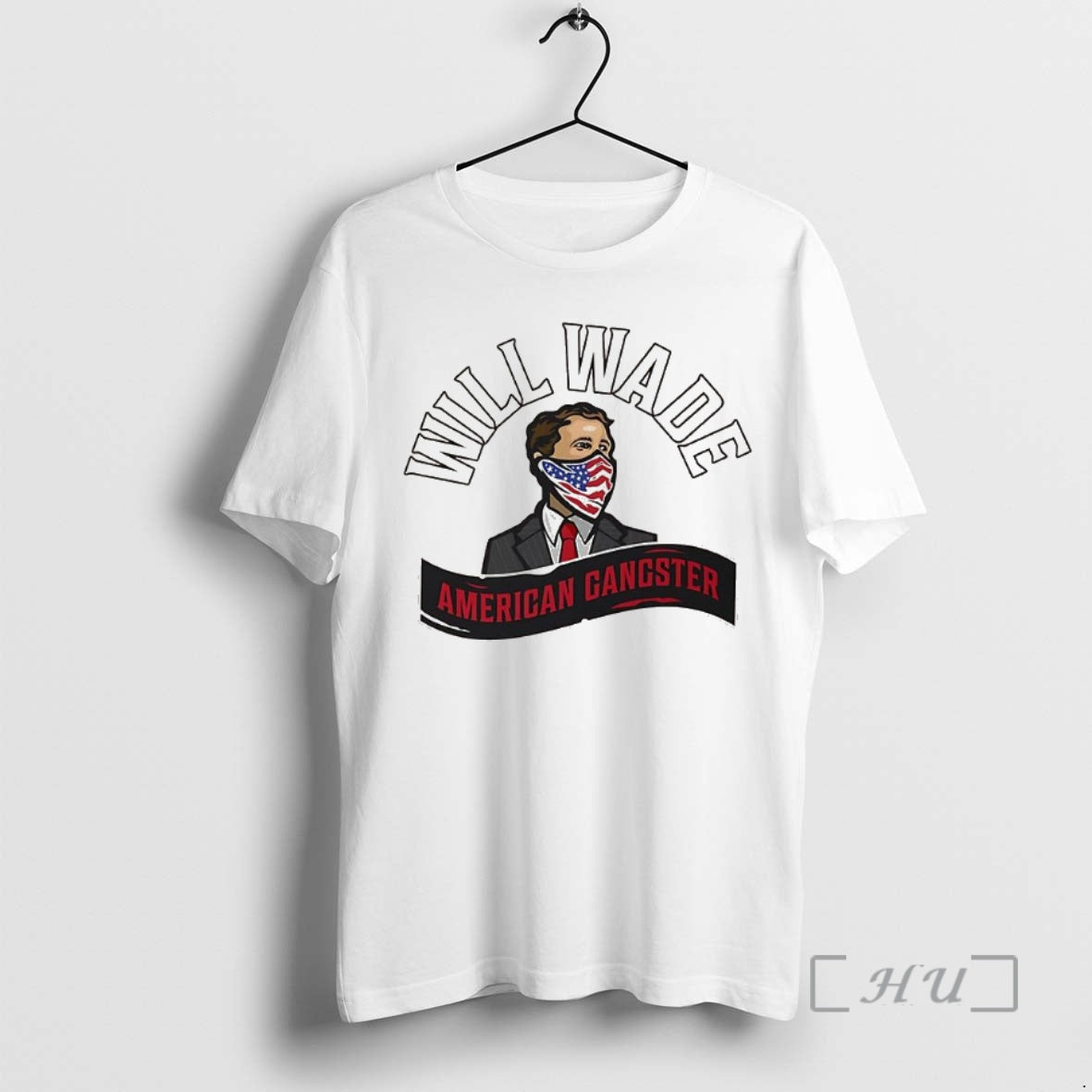 Officials Will Wade American Gangster American Flag Mask Shirt Hoodie Sweatshirt | PurePodTees.com