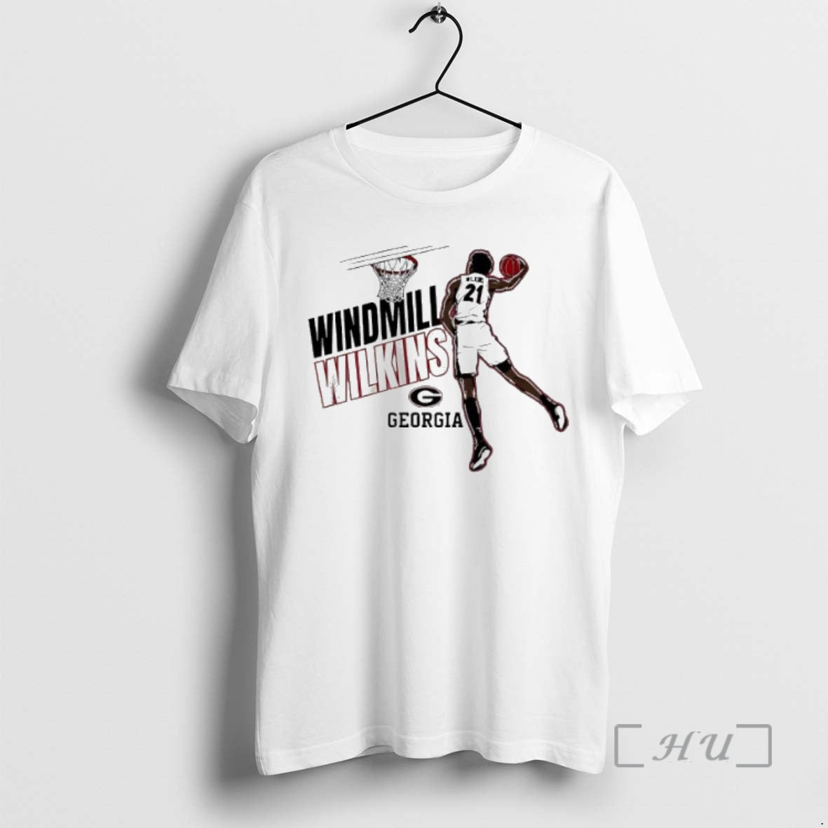 Officials Windmill Jake Wilkins Georgia Basketball Stylish Design Shirt Hoodie Sweatshirt | PurePodTees.com