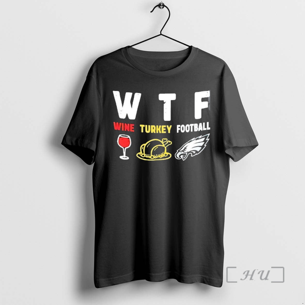 Officials Wine Turkey Philadelphia Eagle Football Thanksgiving Shirt Hoodie Sweatshirt | PurePodTees.com