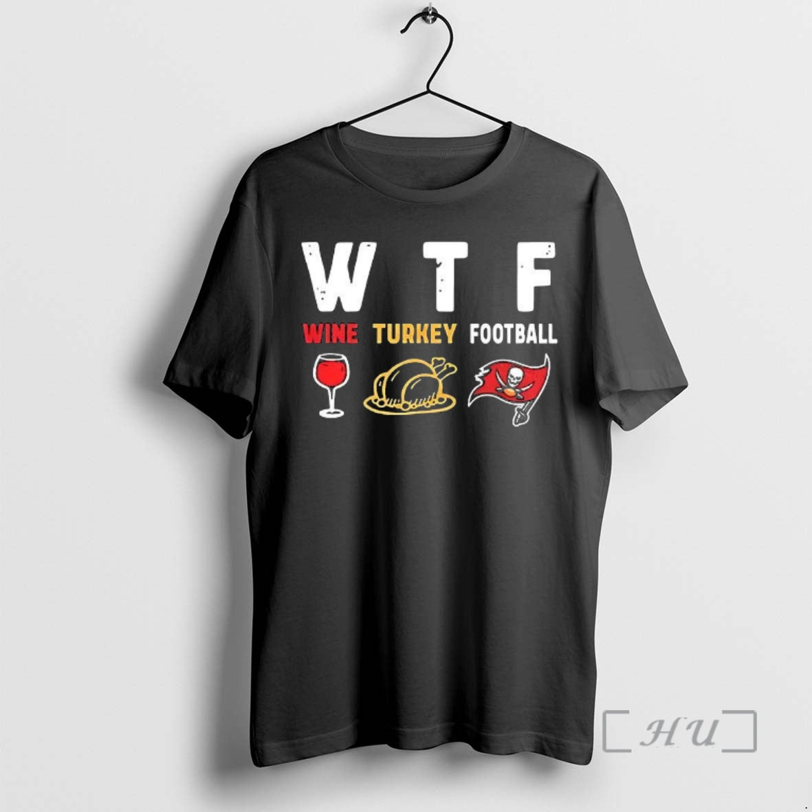 Officials Wine Turkey Tampa Bay Buccaneers Football Thanksgiving Shirt Hoodie Sweatshirt | PurePodTees.com