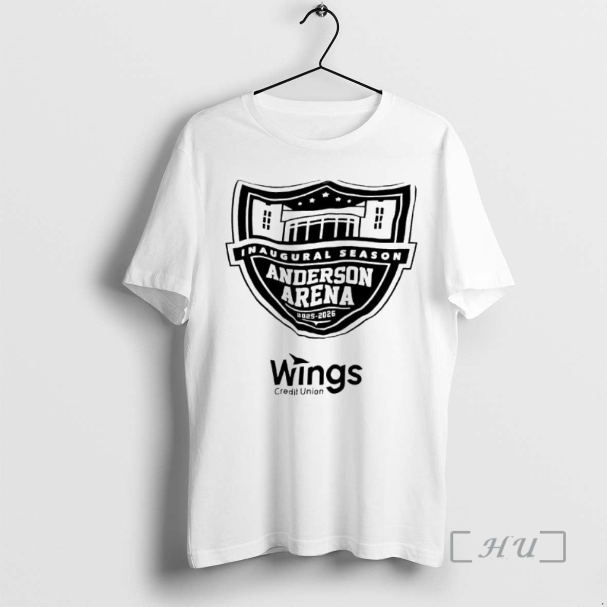 Officials Wings Anderson Arena Inaugural Season 2025 2026 Logo Shirt Hoodie Sweatshirt | PurePodTees.com