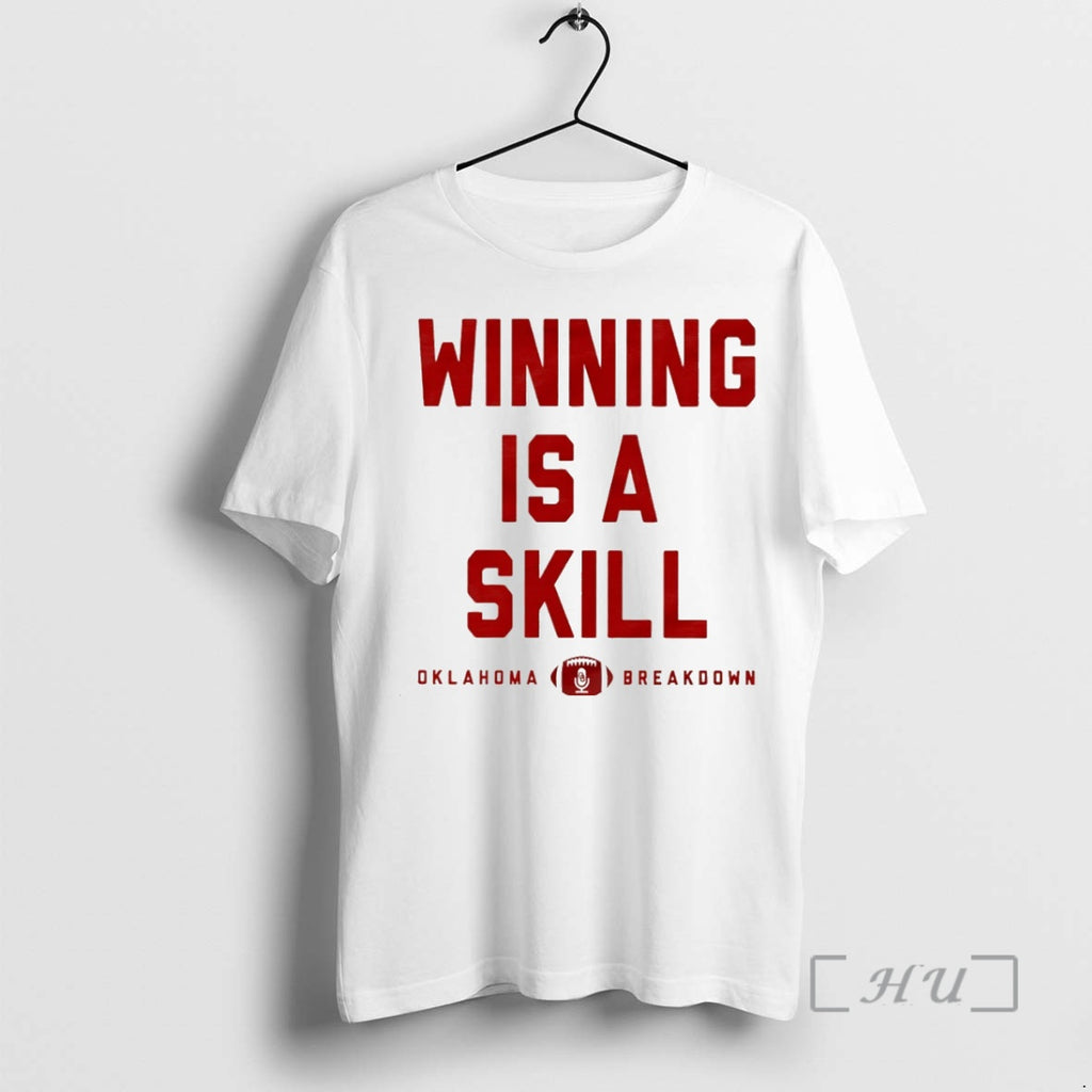 Officials Winning Is A Skill Oklahoma Breakdown Football Christmas Shirt Hoodie Sweatshirt | PurePodTees.com
