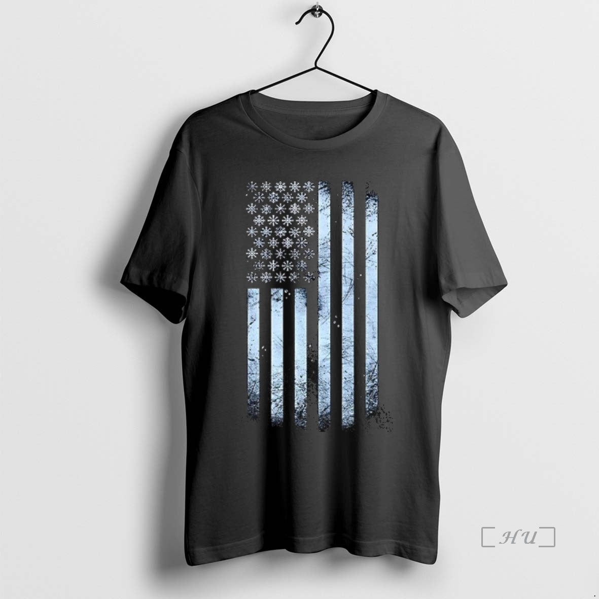 Officials Winter Snowflakes American Flags Shirt Hoodie Sweatshirt | PurePodTees.com
