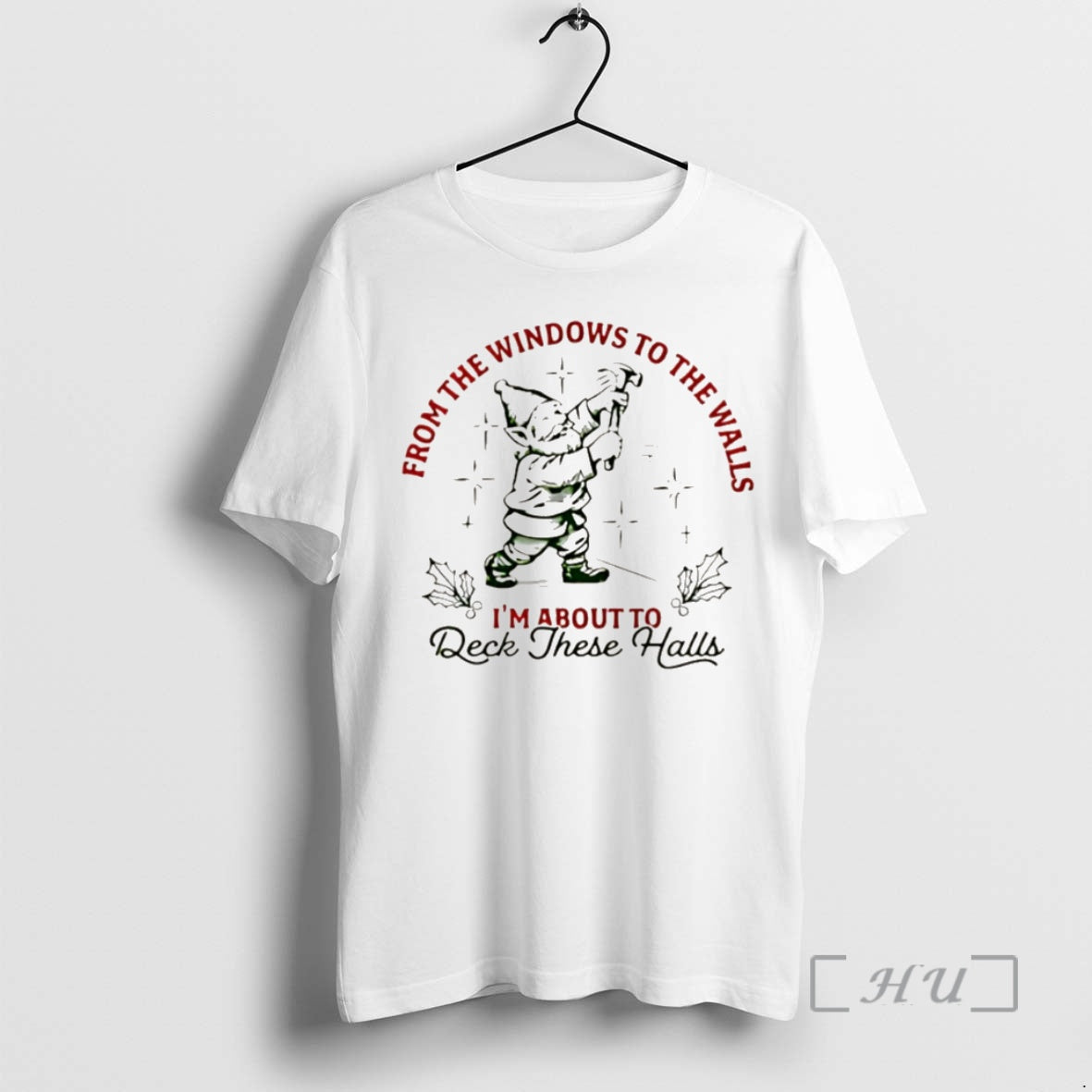 Officials Wizard From The Windows To The Walls Im About To Deck These Halls Christmas Shirt Hoodie Sweatshirt