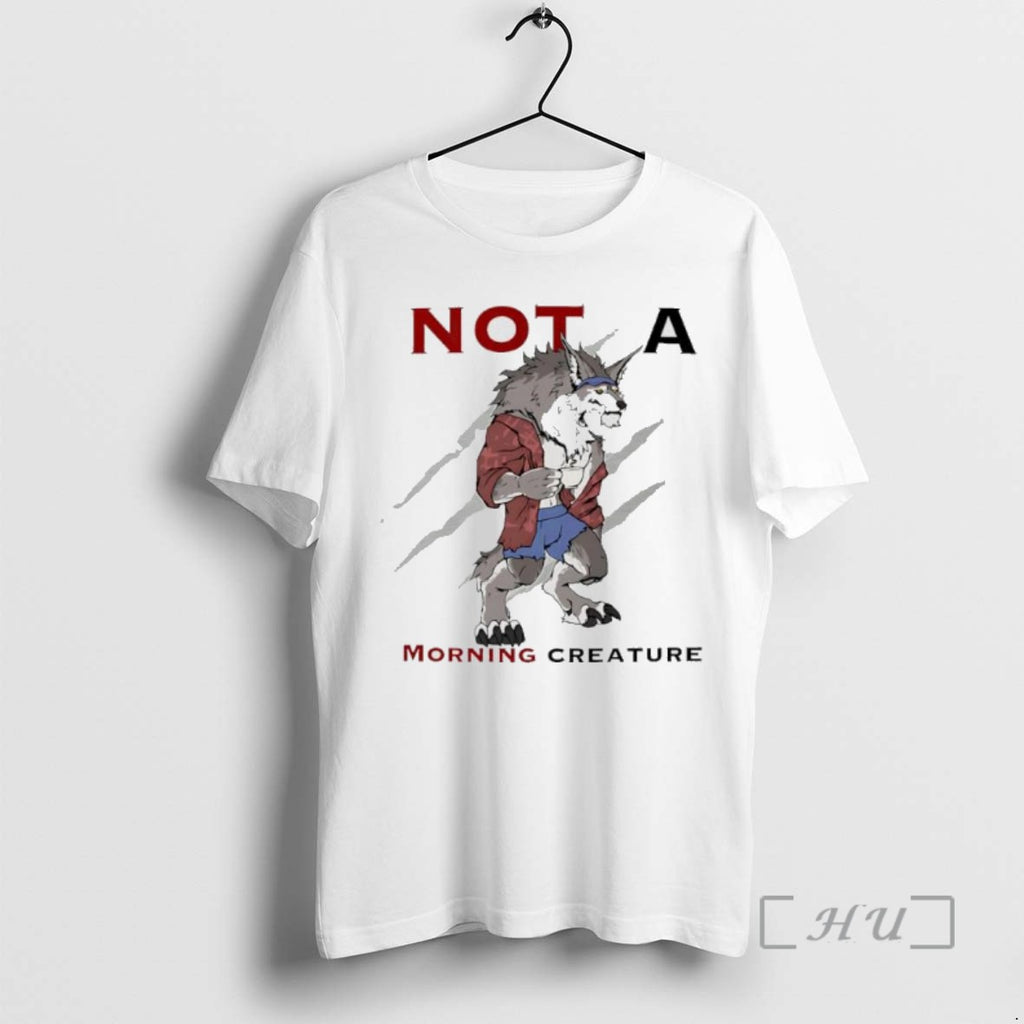 Officials Wolf Not A Morning Creature T Shirt Sweater
