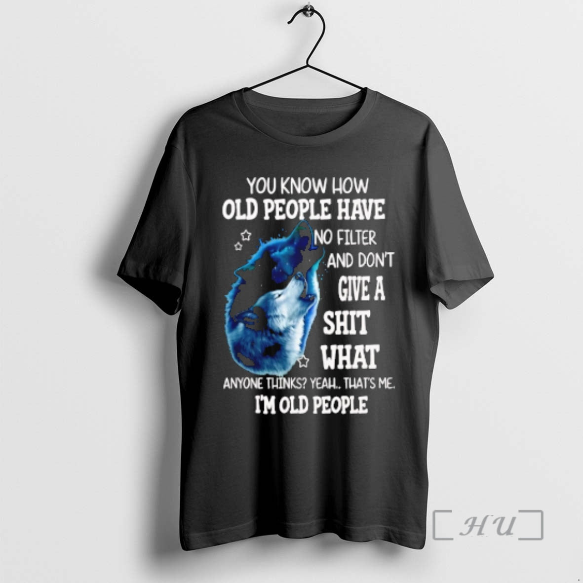Officials Wolf You Know How Old People Have No Filter And Dont Give A Shit Shirt Hoodie Sweatshirt | PurePodTees.com