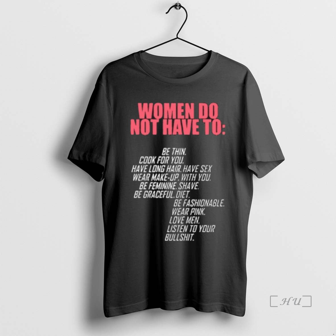 Officials Women Do Not Have To Be Thin Cook For You Have Long Hair Have Shirt Hoodie Sweatshirt | PurePodTees.com