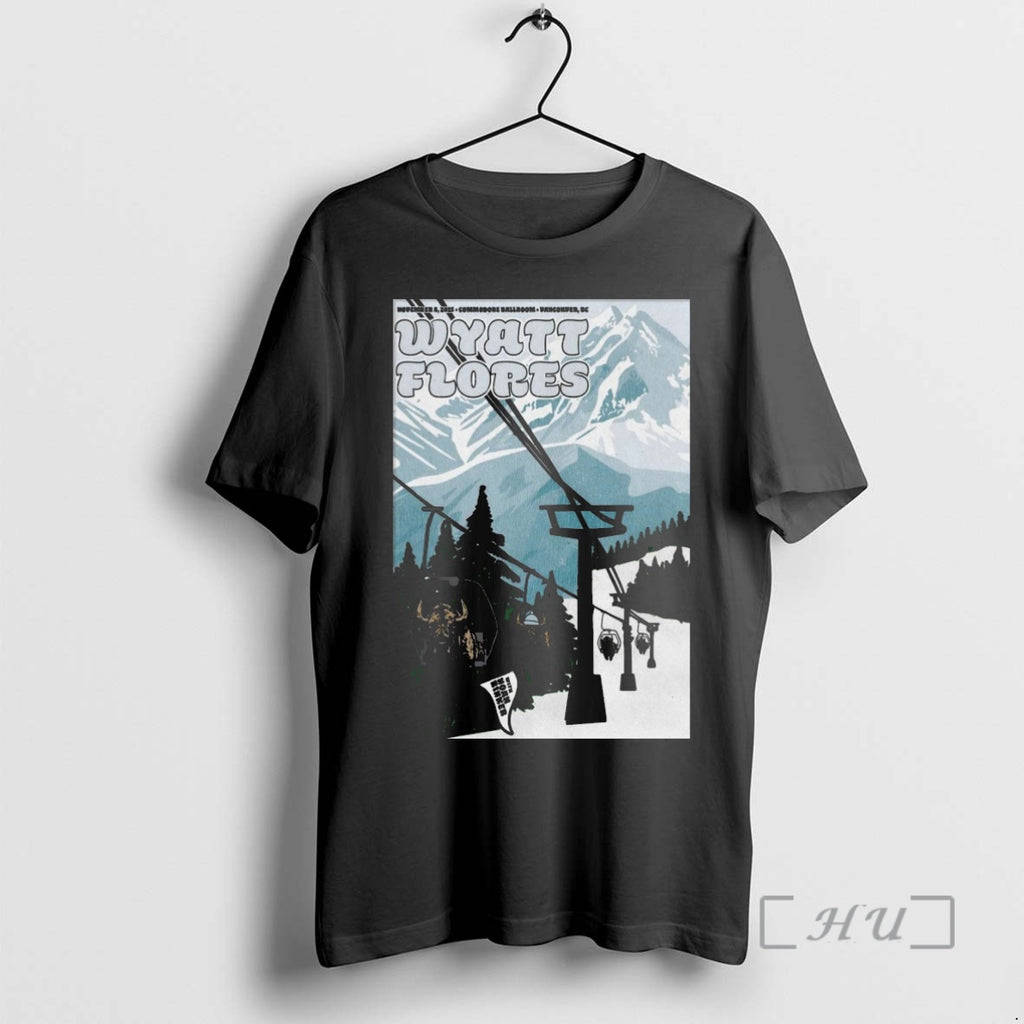 Officials Wyatt Flores Vancouver Bc November 8 2025 Shirt Hoodie Sweatshirt | PurePodTees.com