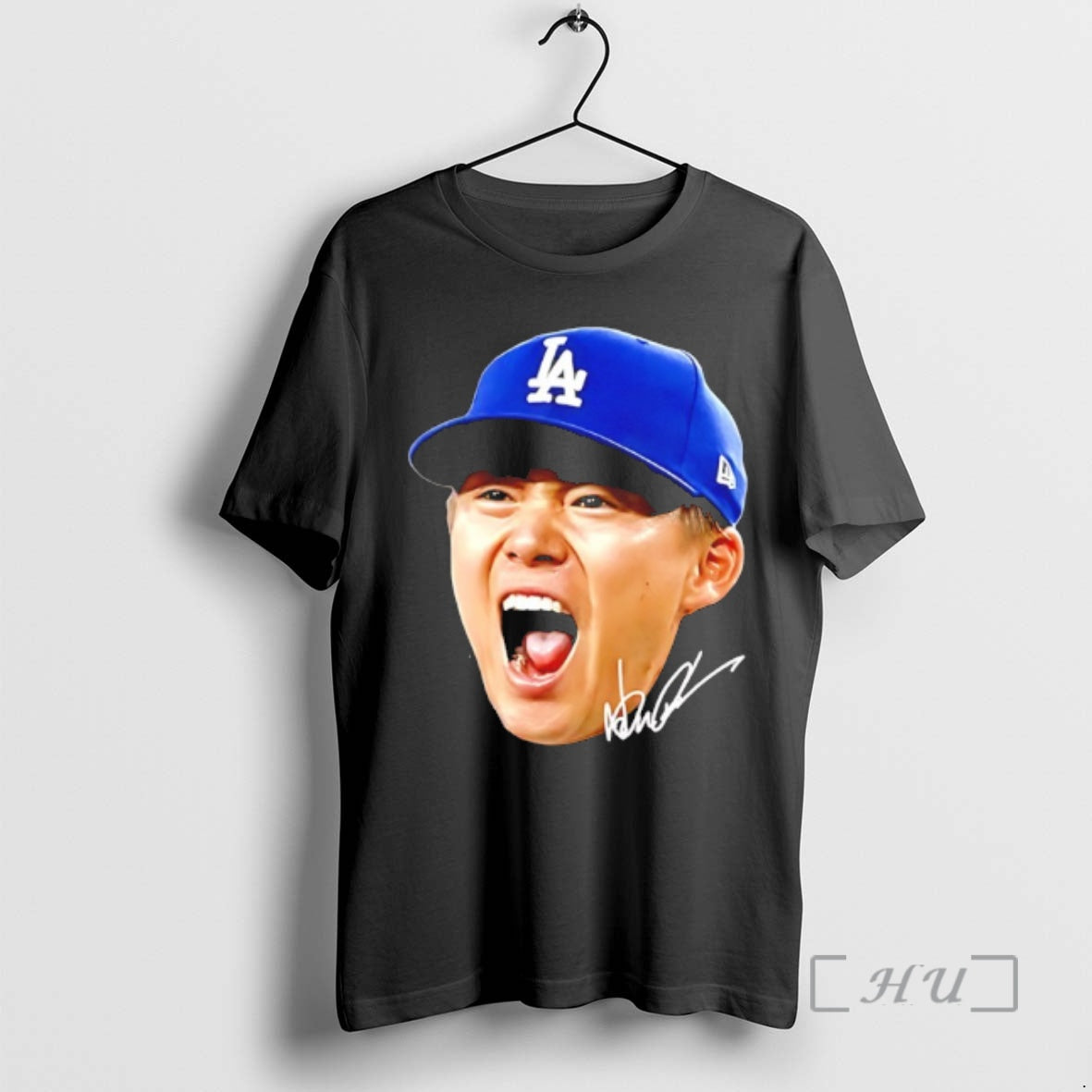 Officials Yamamoto Aura Los Angeles Dodgers 2025 World Series Champions Big Face Shirt Hoodie Sweatshirt | PurePodTees.com