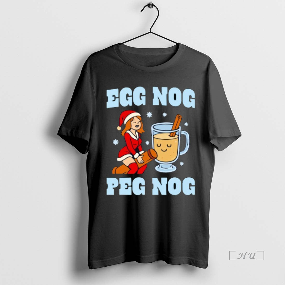 Officials Yce7fovs Egg Nog Peg Nog Christmas Shirt Hoodie Sweatshirt | PurePodTees.com