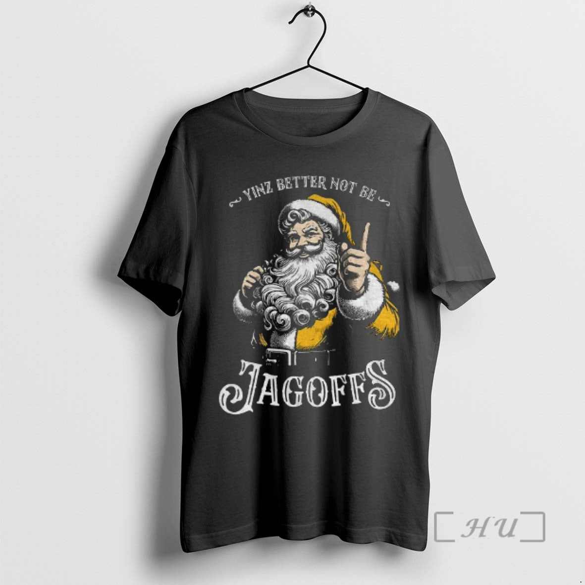 Officials Yinz Better Not Be Jagoffs Santa Claus Merry Christmas Shirt Hoodie Sweatshirt | PurePodTees.com