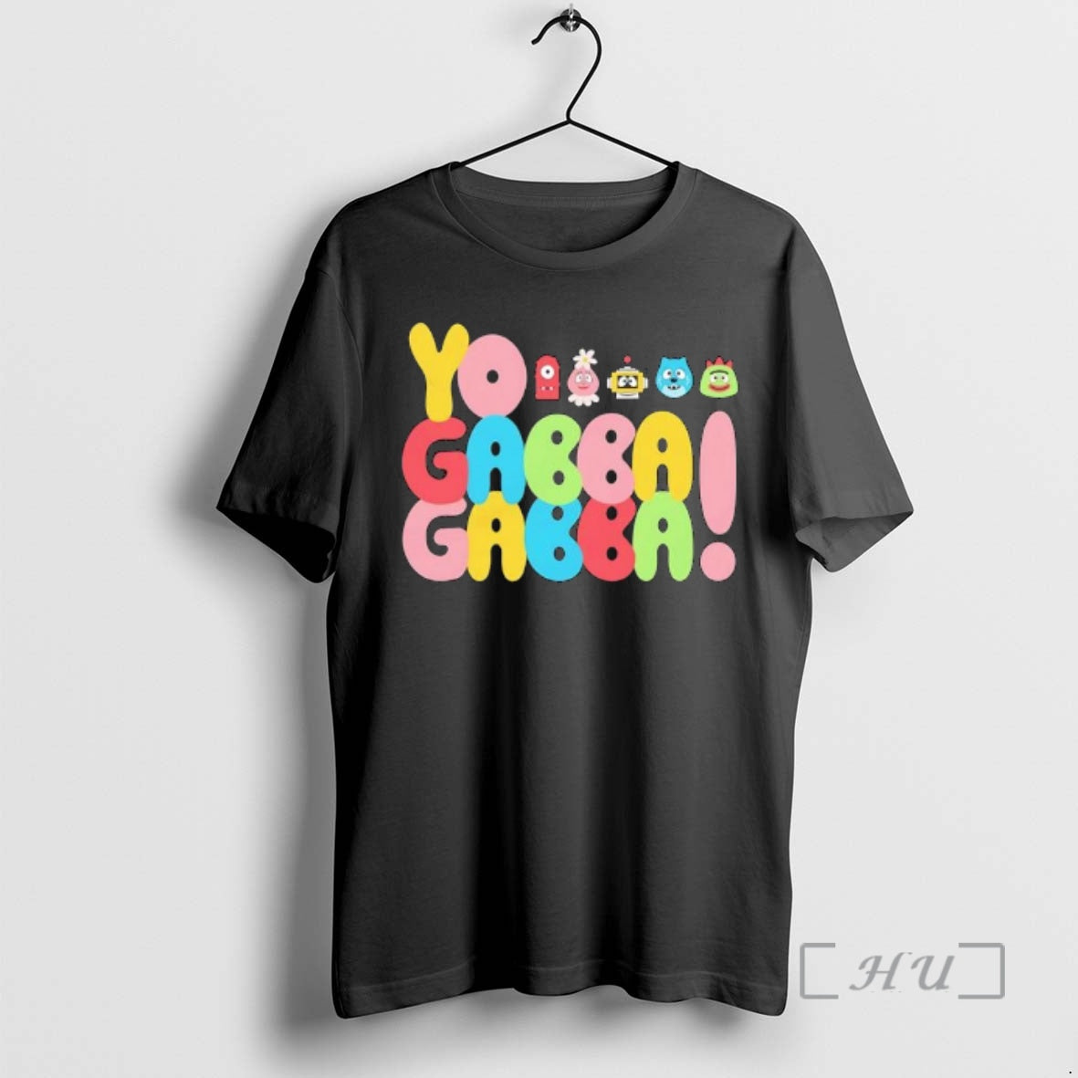 Officials Yo Gabba Gabba Bright Shirt Hoodie Sweatshirt | PurePodTees.com