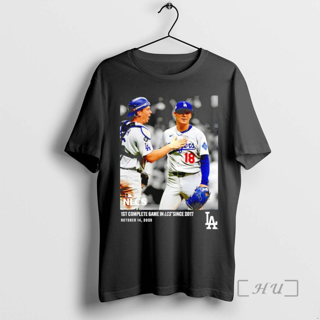 Officials Yoshinobu Yamamoto Los Angeles Dodgers 2025 Nlcs 1st Complete Game In Lcs