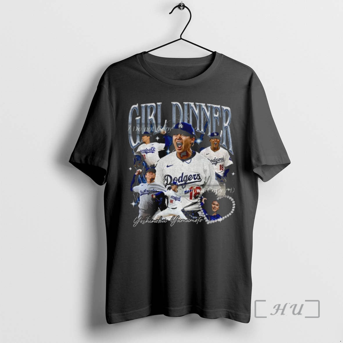 Officials Yoshinobu Yamamoto Mvp Girl Dinner Los Angeles Dodgers World Series Champions 2025 Graphic Premium Shirt Hoodie...