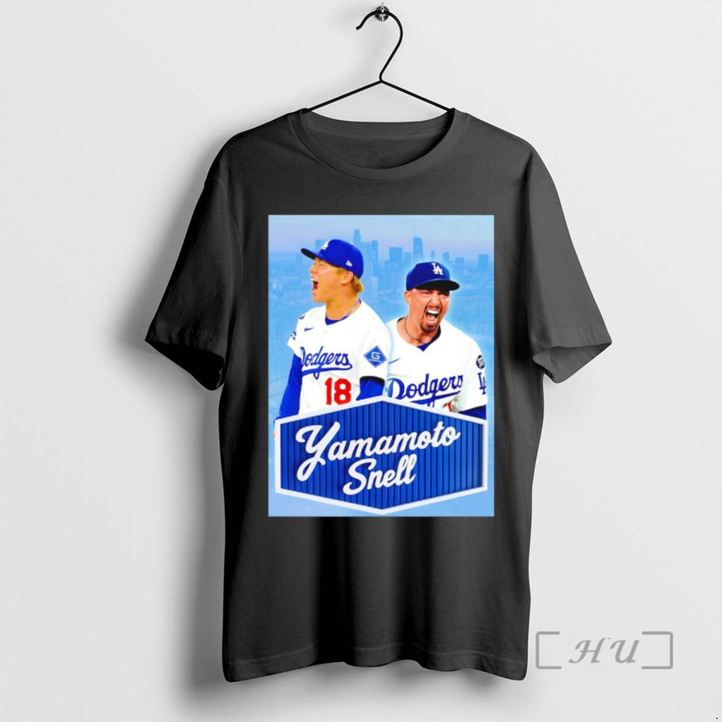 Officials Yoshinobu Yamamoto And Blake Snell Yamamoto Snell T Shirt Sweater