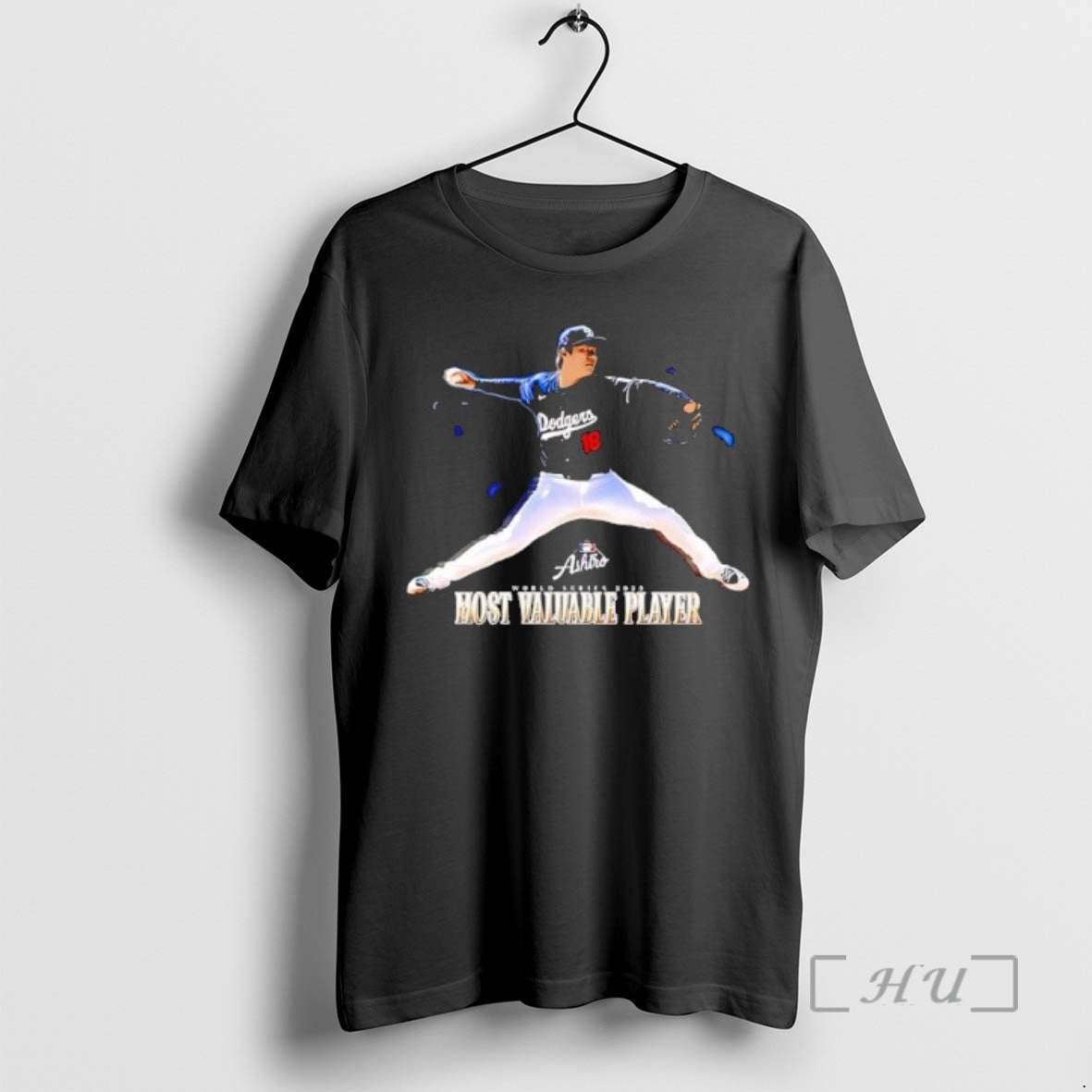 Officials Yoshinobu Yamamoto Most Valuable Player Mvp Black Shirt Hoodie Sweatshirt | PurePodTees.com