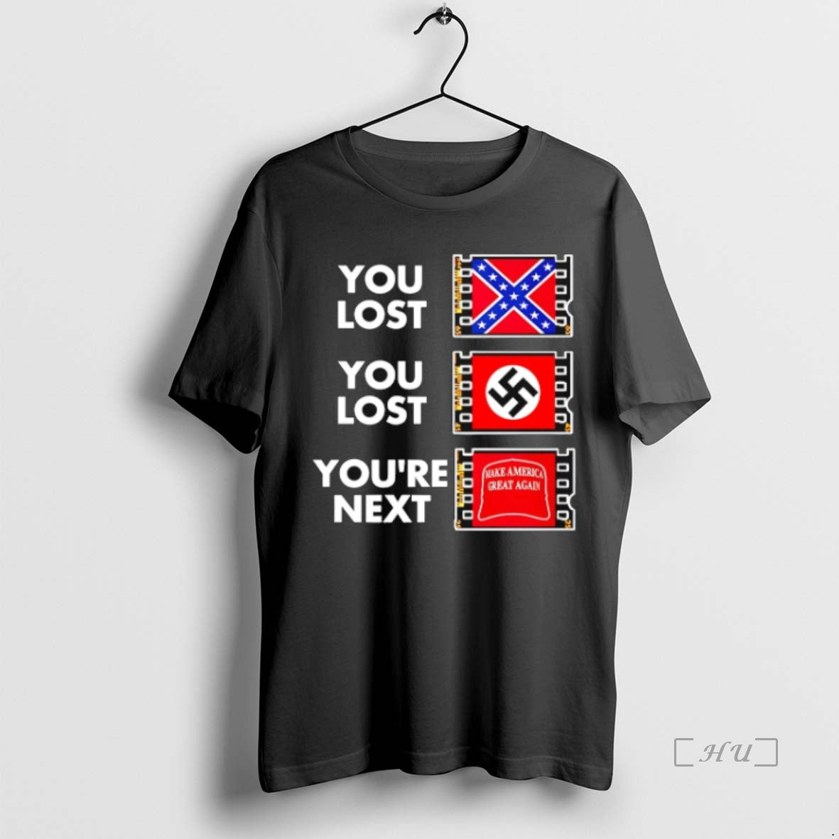 Officials You Lost You Lost Youre Next Anti Maga Shirt Hoodie Sweatshirt | PurePodTees.com
