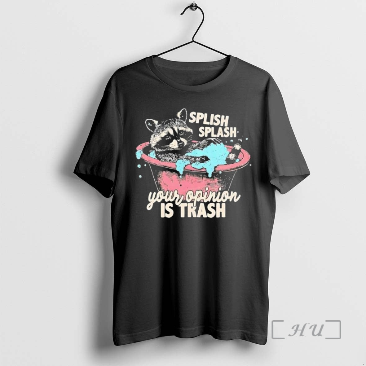 Officials Your Opinion Is Trash Funny Raccoon Retro Shirt Hoodie Sweatshirt | PurePodTees.com