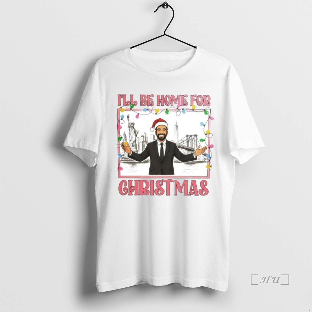Officials Zohran Mamdani Ill Be Home For Christmas Ornaments Shirt Hoodie Sweatshirt | PurePodTees.com