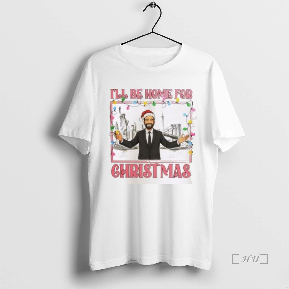Officials Zohran Mamdani Ill Be Home For Christmas Shirt Hoodie Sweatshirt | PurePodTees.com