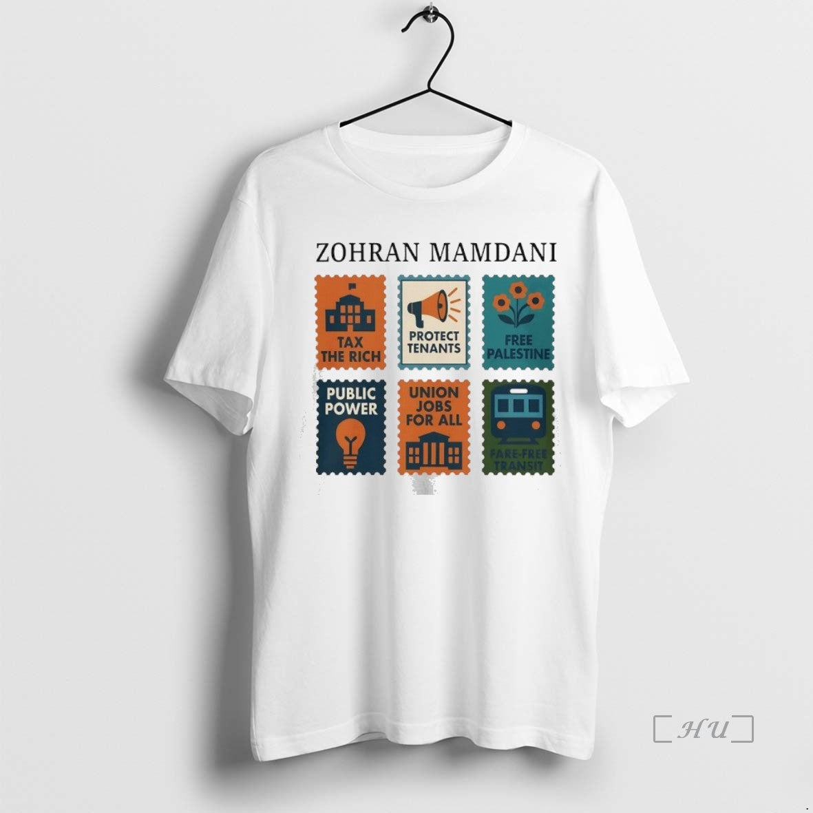 Officials Zohran Mamdani Tax The Rich Stamps Shirt Hoodie Sweatshirt | PurePodTees.com