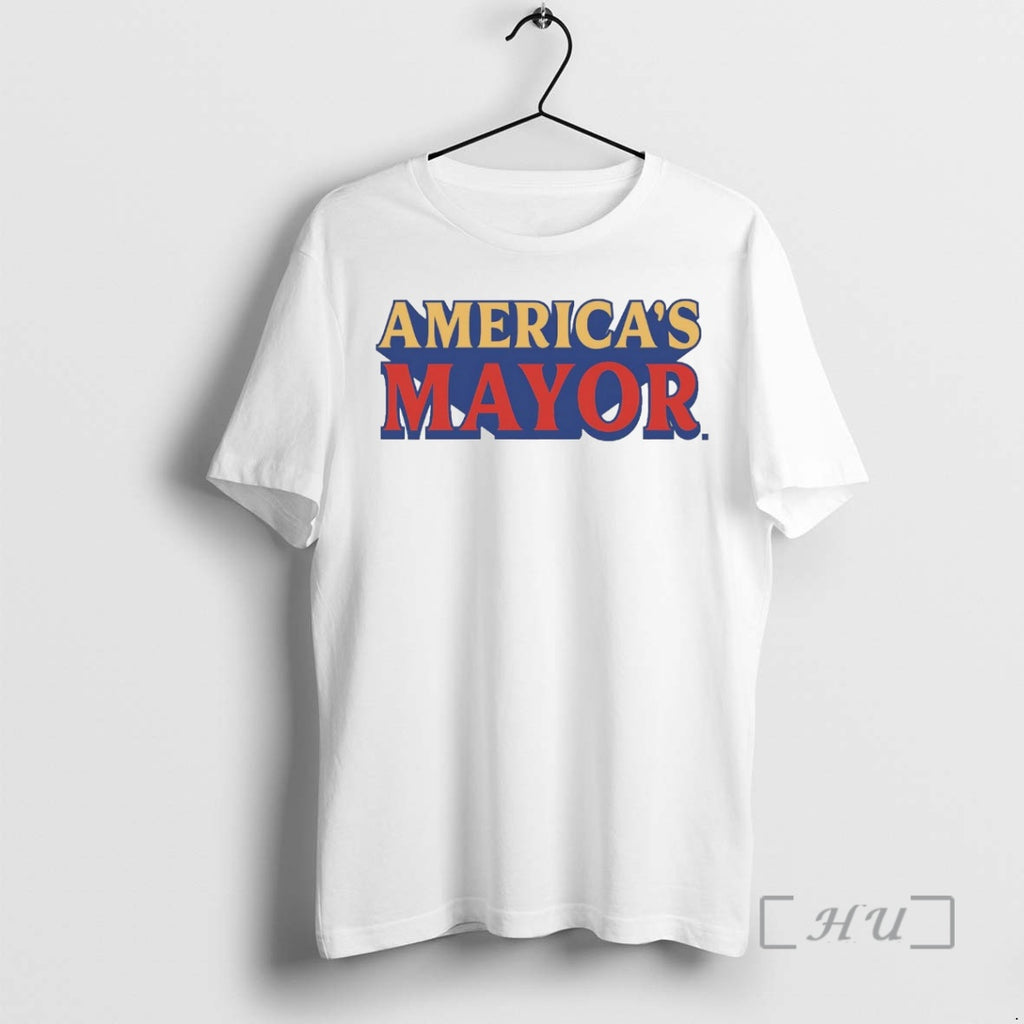 Officials Zohran Mamdani Is Americas Mayor Shirt Hoodie Sweatshirt | PurePodTees.com