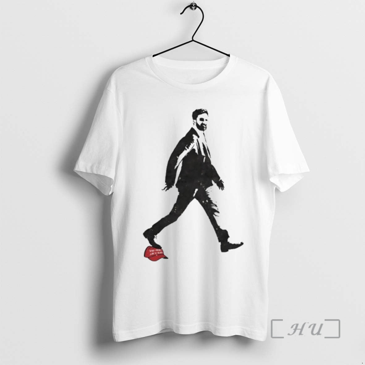 Officials Zohran Mamdani Walking Stomping On Maga Hats Shirt Hoodie Sweatshirt | PurePodTees.com