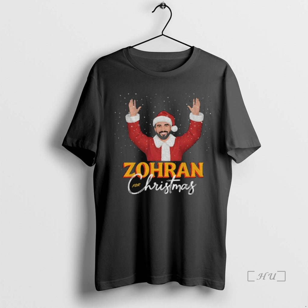 Officials Zohran For Christmas Funny Mamdani Mayor Santa Shirt Hoodie Sweatshirt | PurePodTees.com