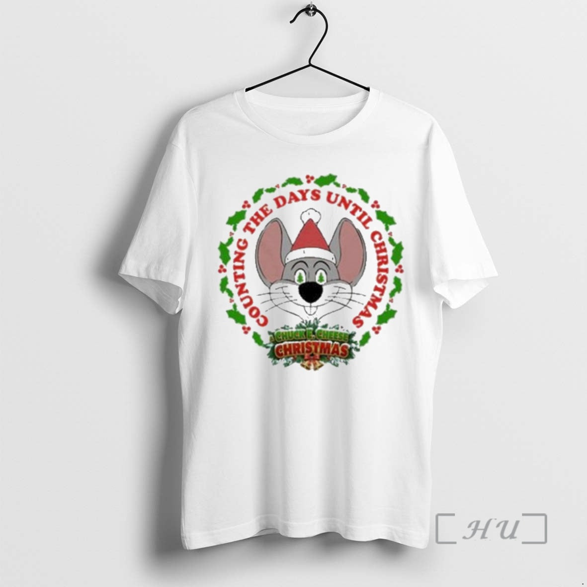 Officials Chuck E Cheese Christmas Countdown Counting The Days Until Shirt Hoodie Sweatshirt | PurePodTees.com