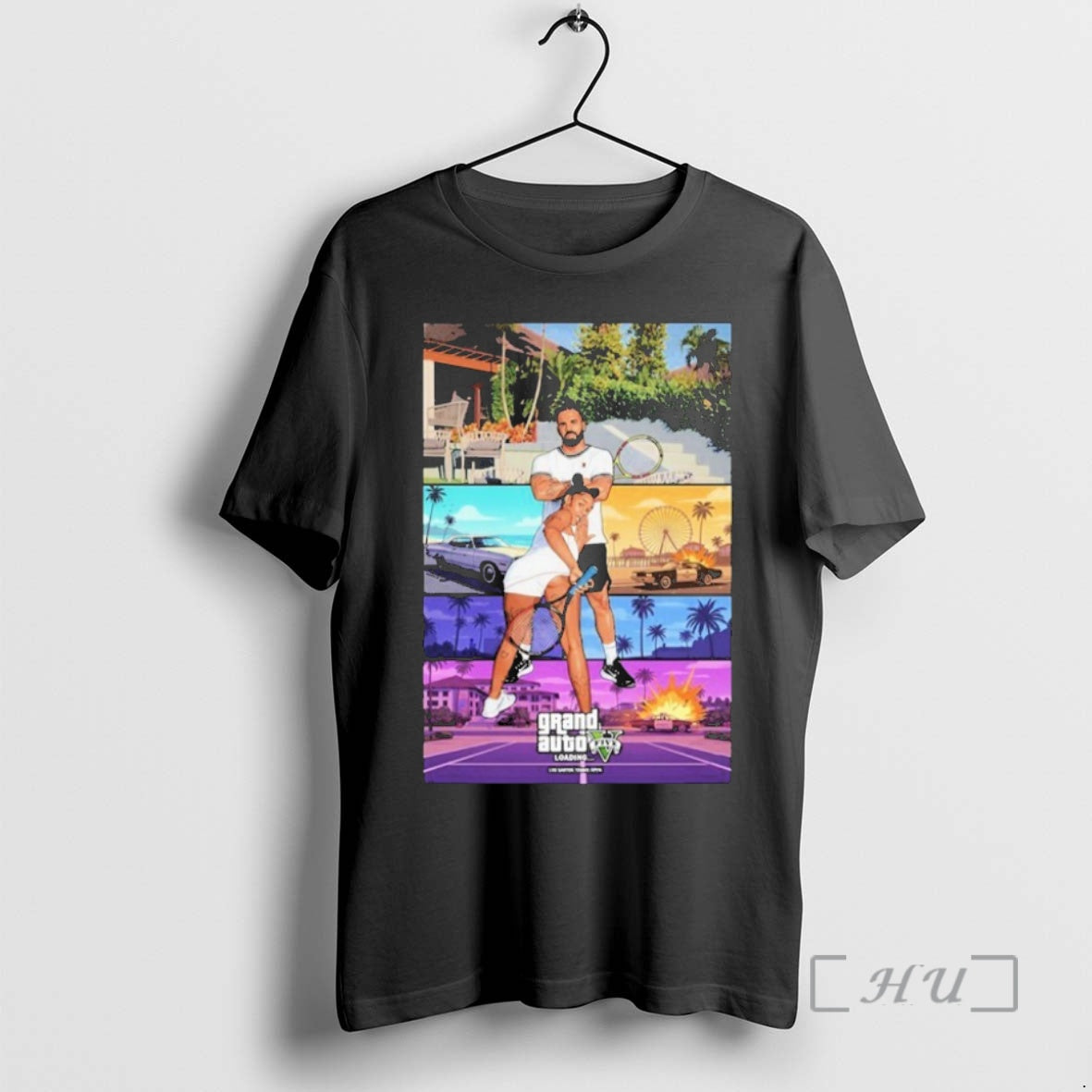 Officials Grand Theft Auto V Tennis Sexyy Red X Drake Shirt Hoodie Sweatshirt | PurePodTees.com