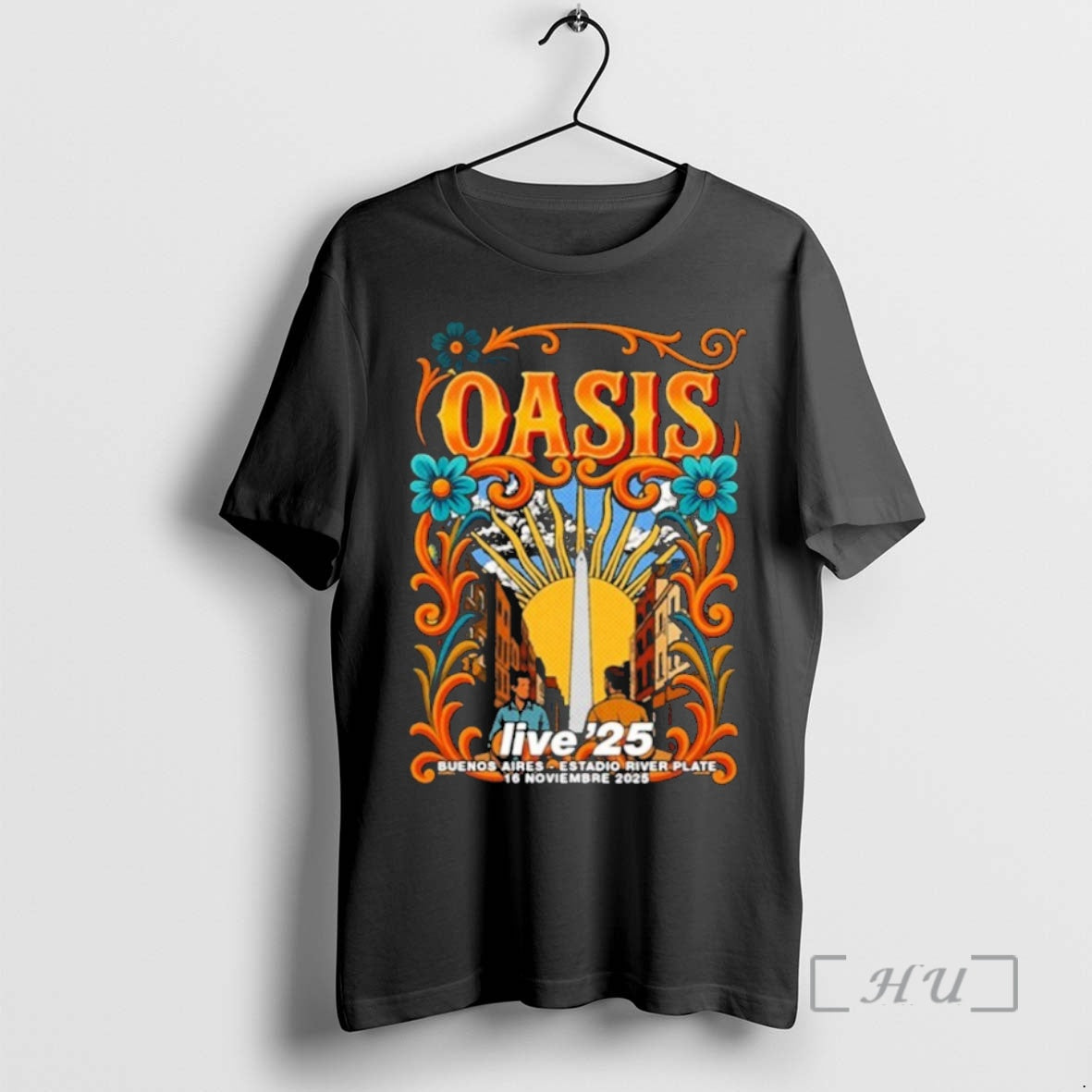 Officials Oasis Nov 16 2025 Buenos Aires Estadio River Plate Shirt Hoodie Sweatshirt | PurePodTees.com