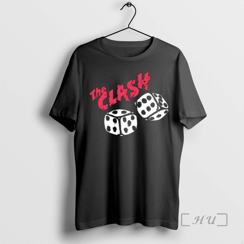 Officials The Clash Rolling Dice Black Shirt Hoodie Sweatshirt | PurePodTees.com