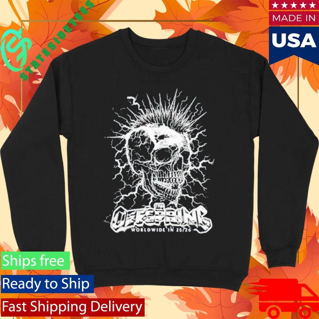 Offspring Mohawk Skull 2026 Tour Shirt