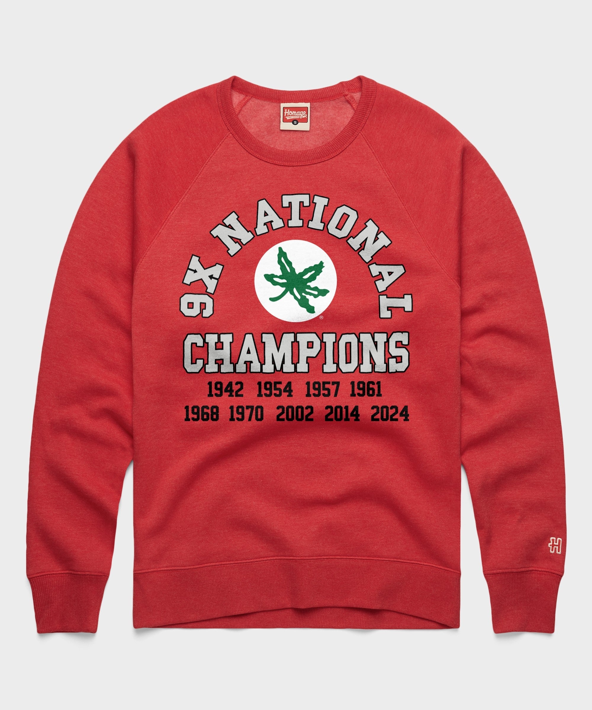 Ohio State 9x National Champions Crewneck