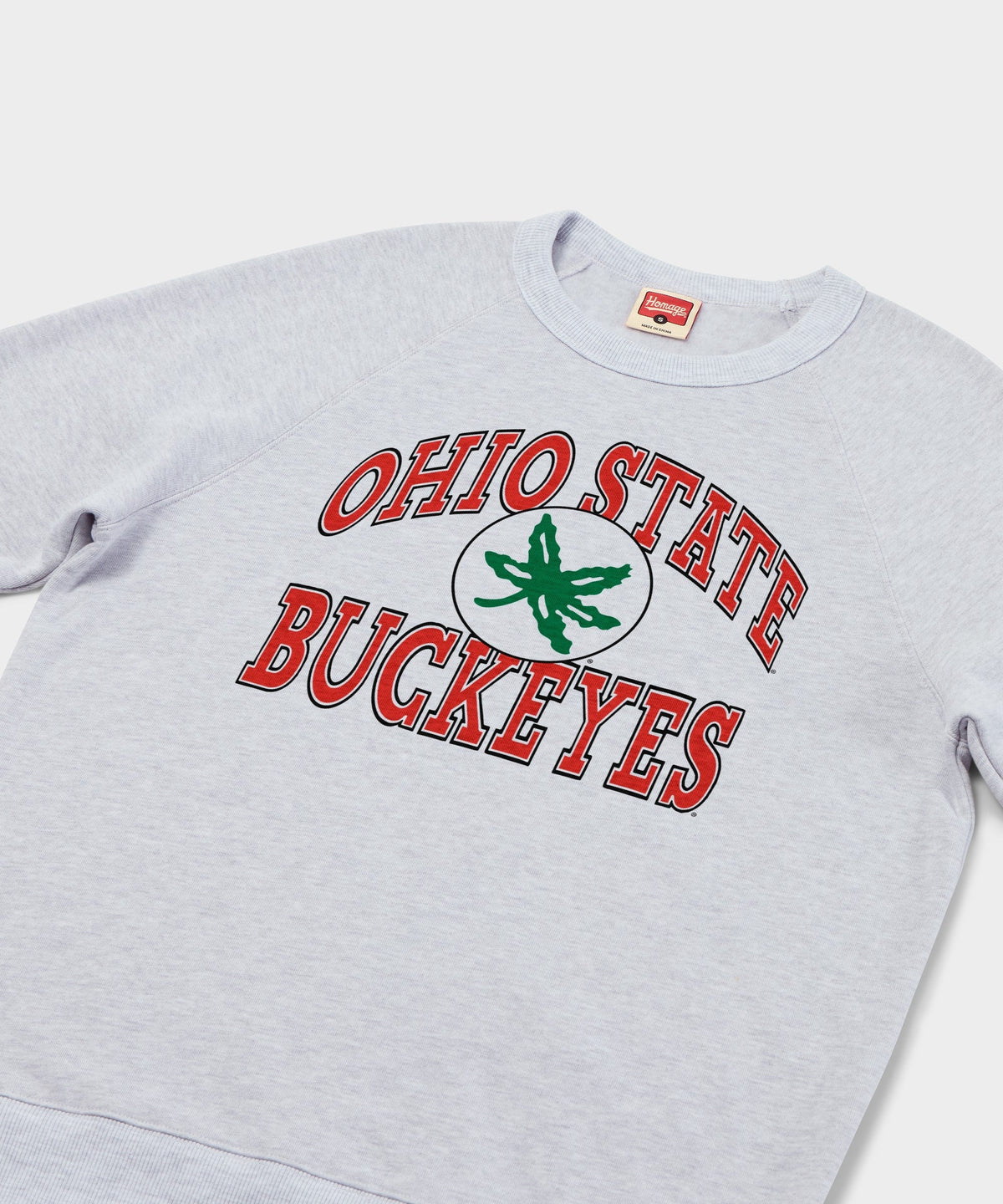 Ohio State Buckeye Leaf Arch Crewneck
