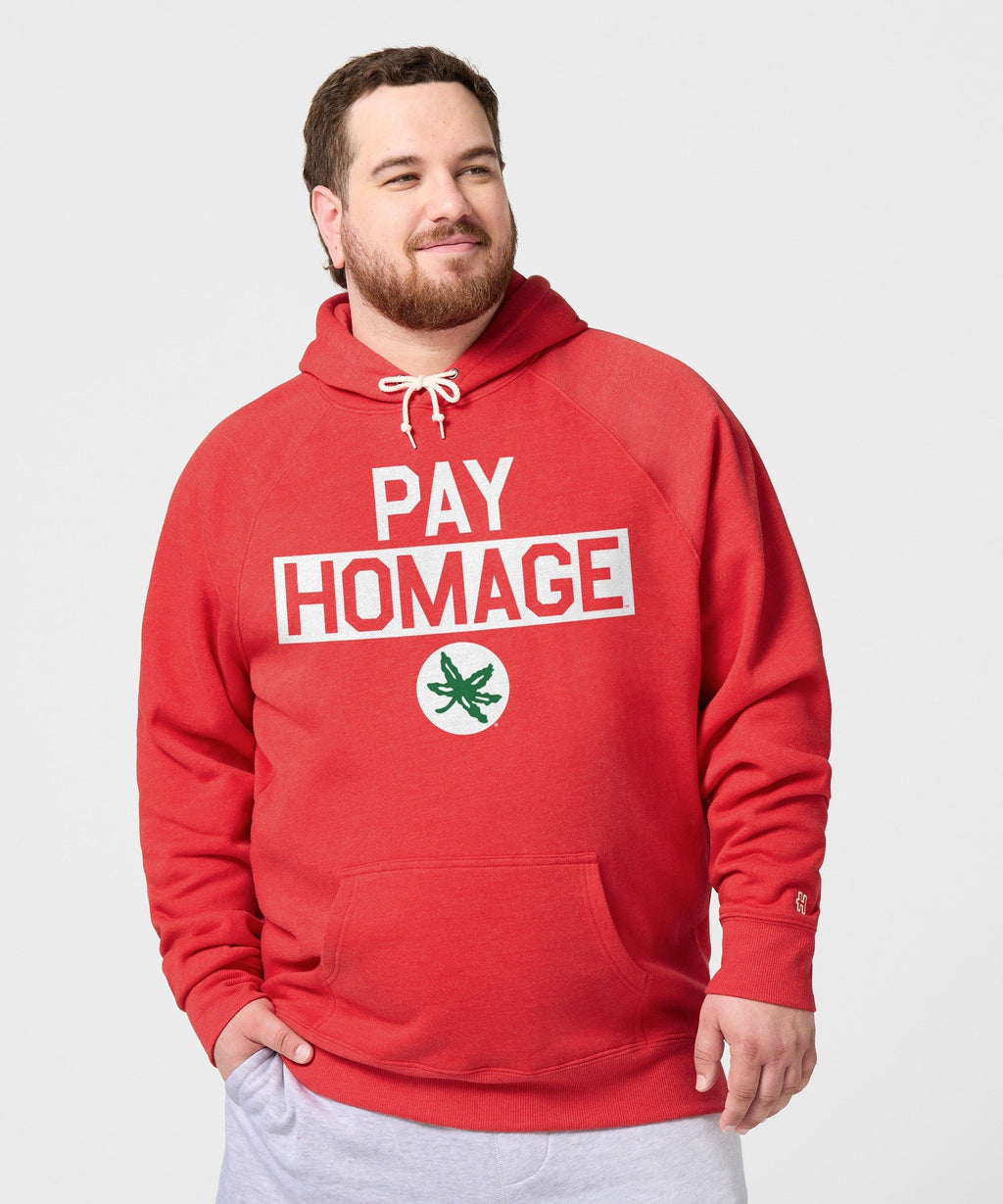 Ohio State Buckeye Leaf Pay Homage Hoodie