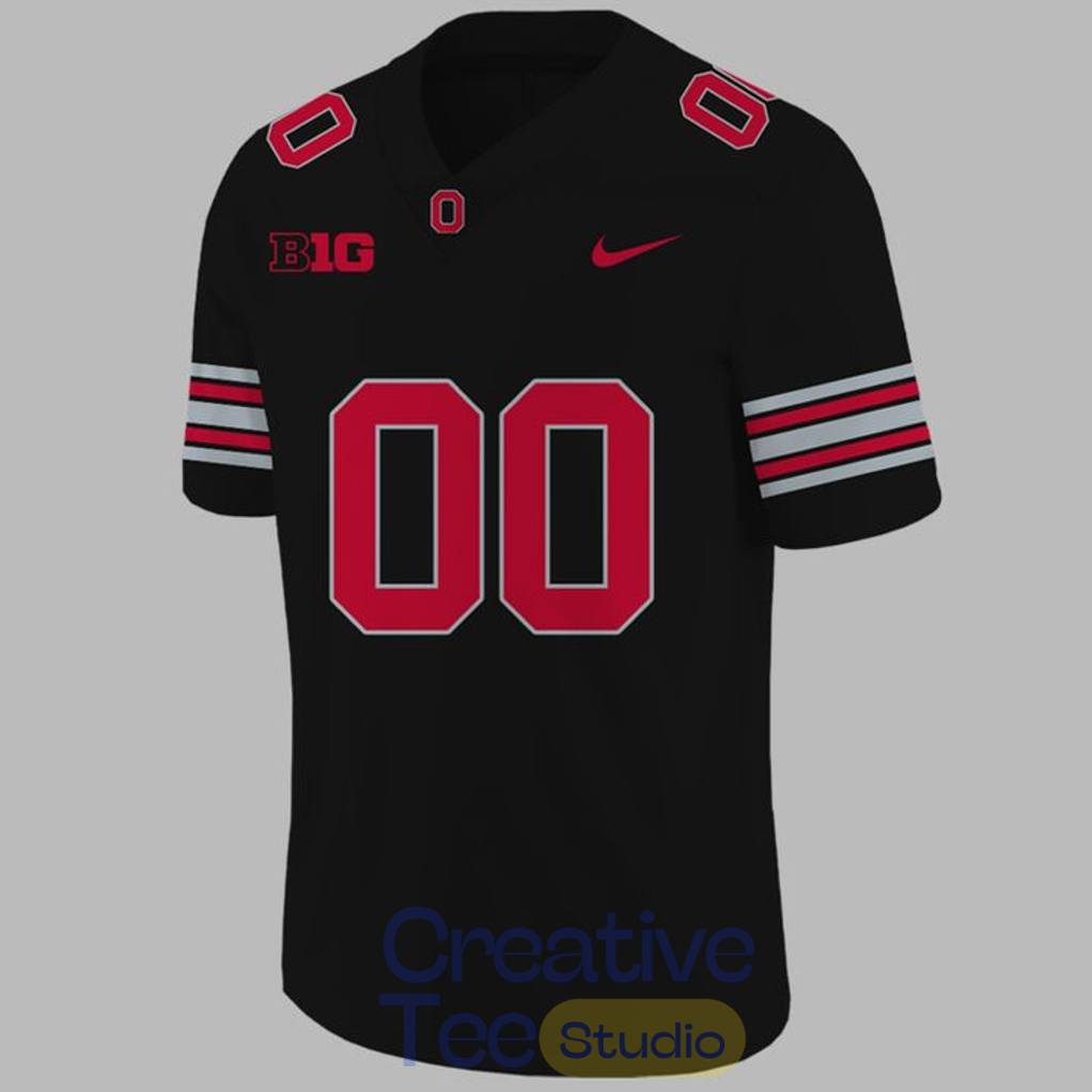 Ohio State Buckeyes “Back in Black” 2026 Custom Football Jersey