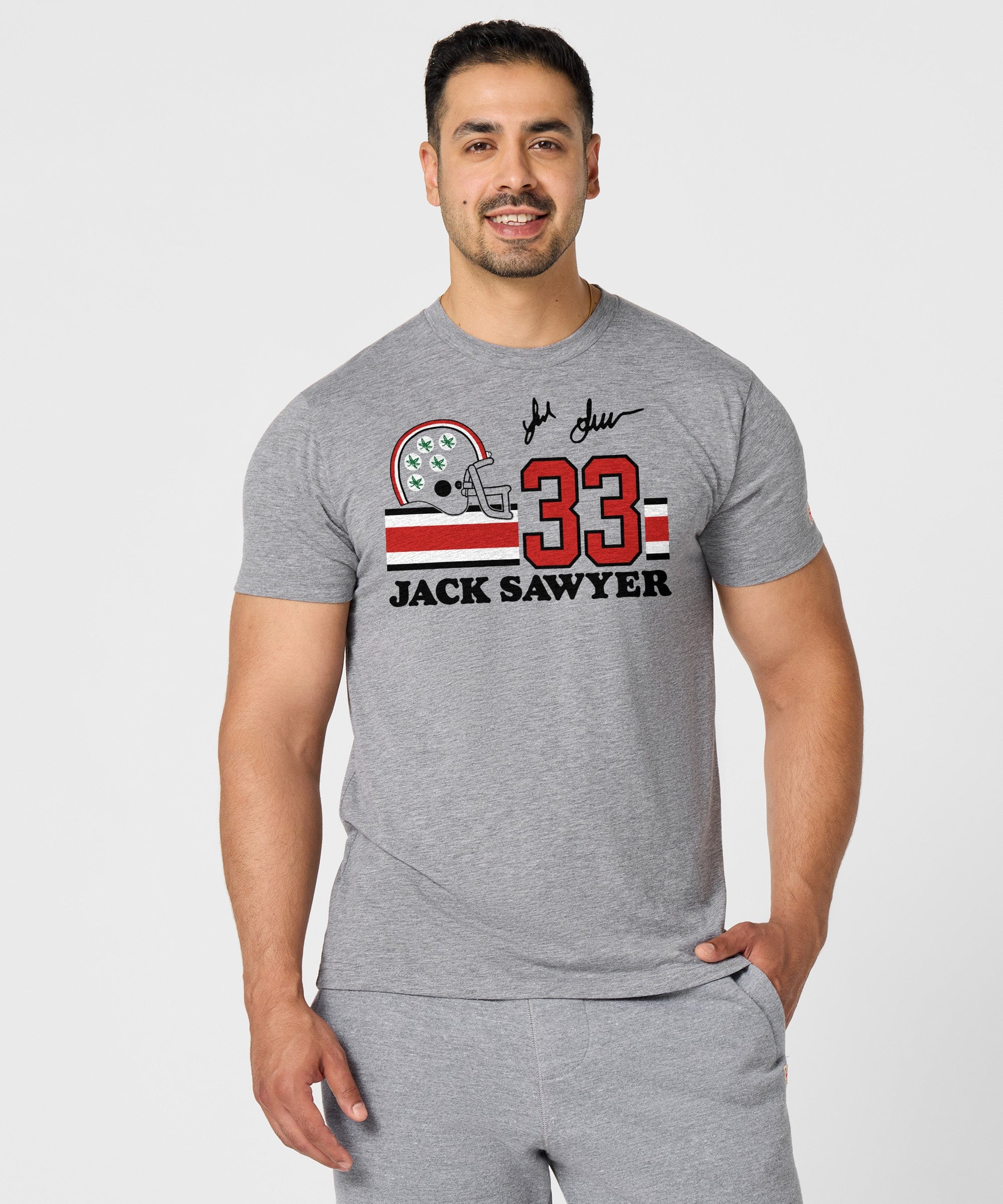 Ohio State Jack Sawyer Signature Jersey