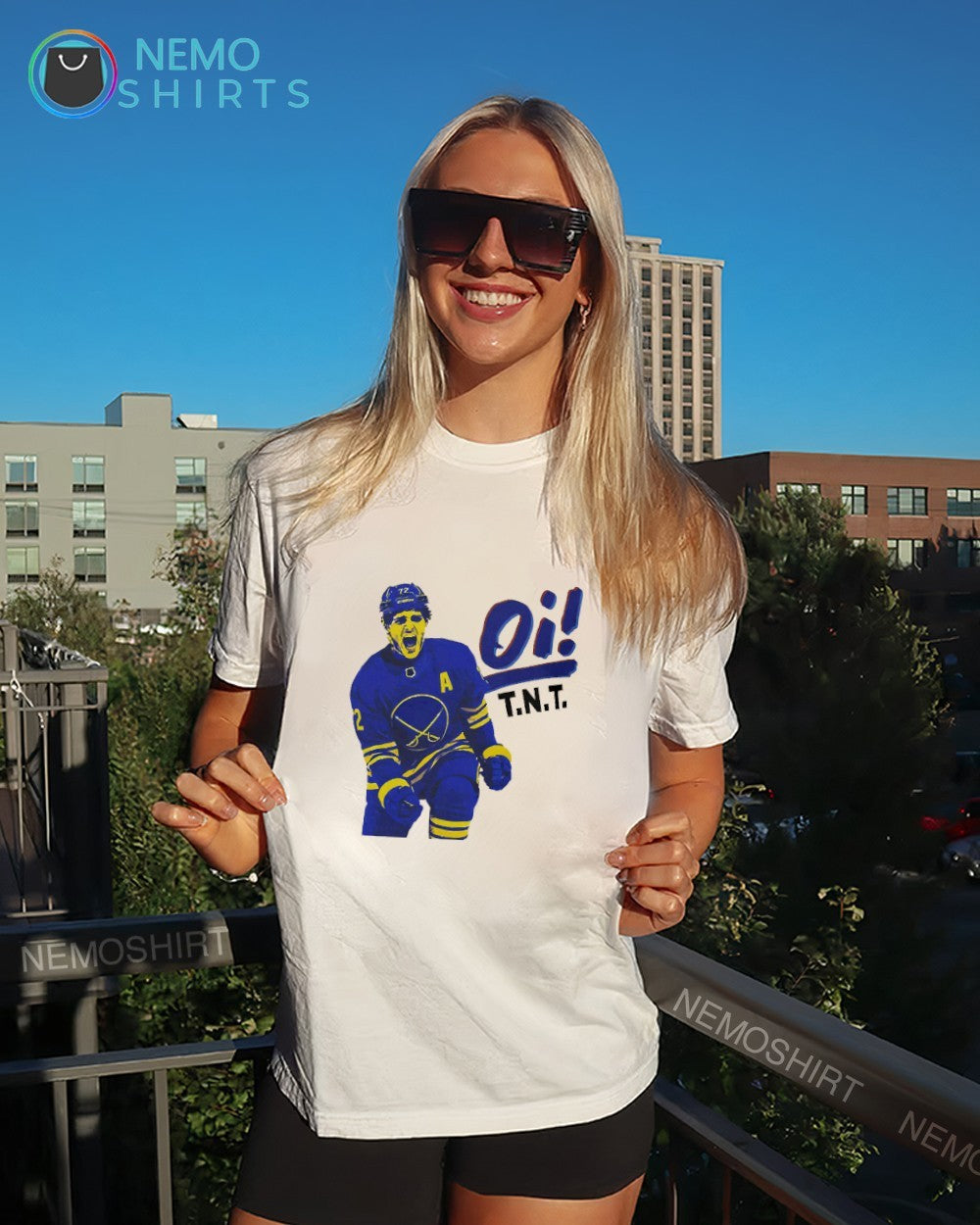 Oi TNT Tage Thompson Buffalo Sabres shirt