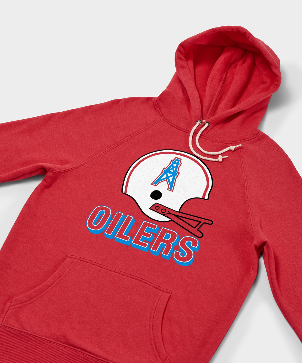 Oilers Football Big Helmet Hoodie