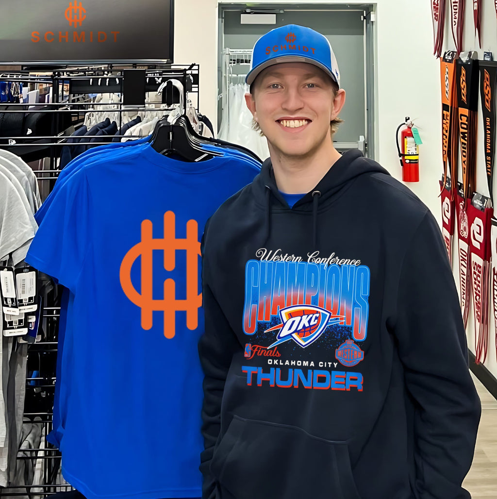 Okc Thunder 2026 NBA Western Conference Champions Heritage shirt