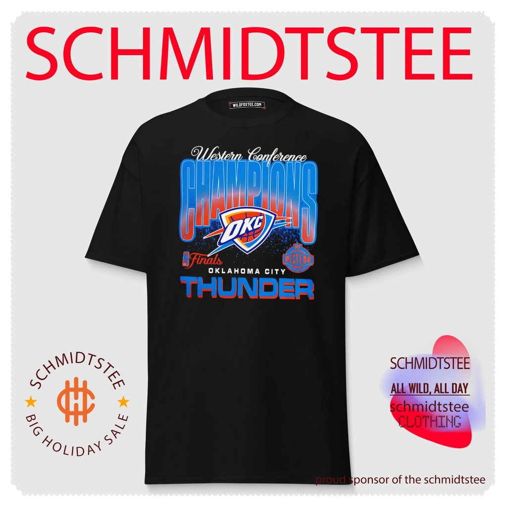 Okc Thunder 2026 NBA Western Conference Champions Heritage shirt