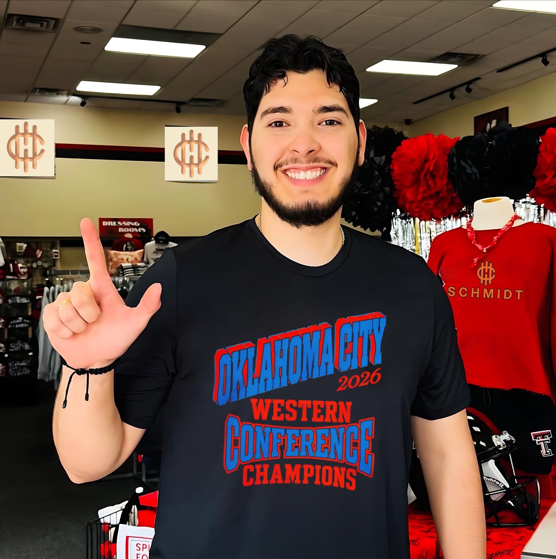 Okc Thunder Western Conference Champions classic shirt