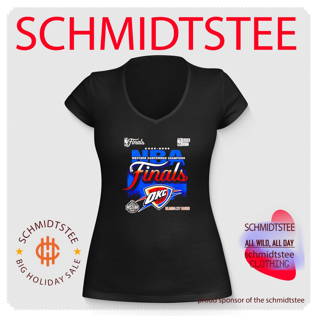 Oklahoma City Thunder NBA Western Conference Champions 2026 Finals shirt